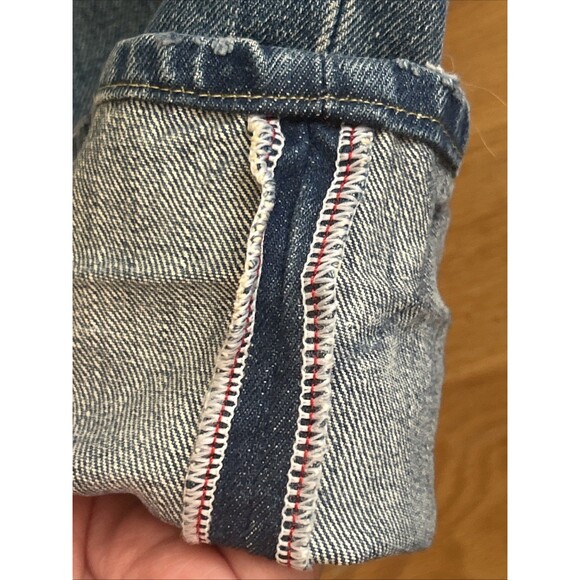 Vintage Levi’s 541 Redline Selvedge Athletic Fit 34x34 Made In India 100%Cotton - Picture 4 of 9